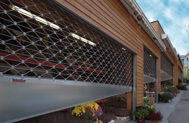 TECKENTRUP Rollgitter mit schrägem Bodenprofil